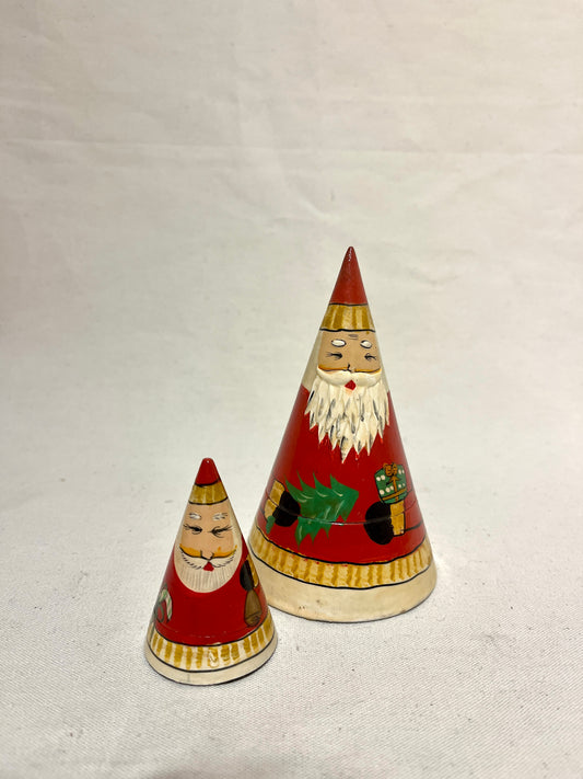 Matrouska kerstmannen hout