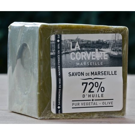 Blok biologsiche Marseillezeep olijven 300 gram