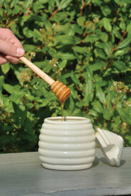 Houten honinglepel