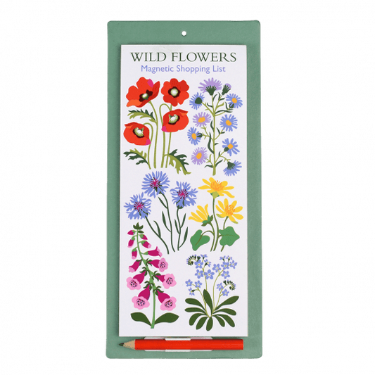 Magnetic shopping list, Wild flower