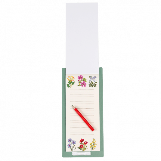 Magnetic shopping list, Wild flower