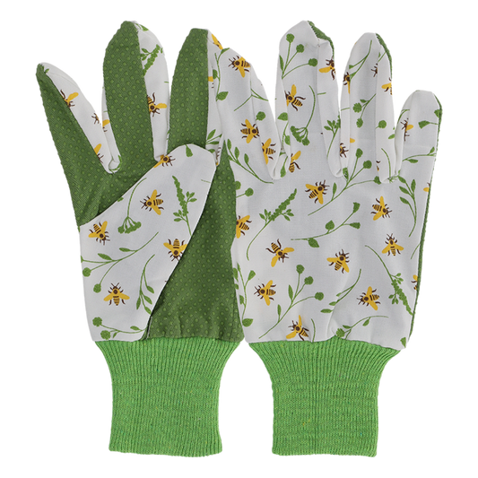 Tuinhandschoenen met bijenprint