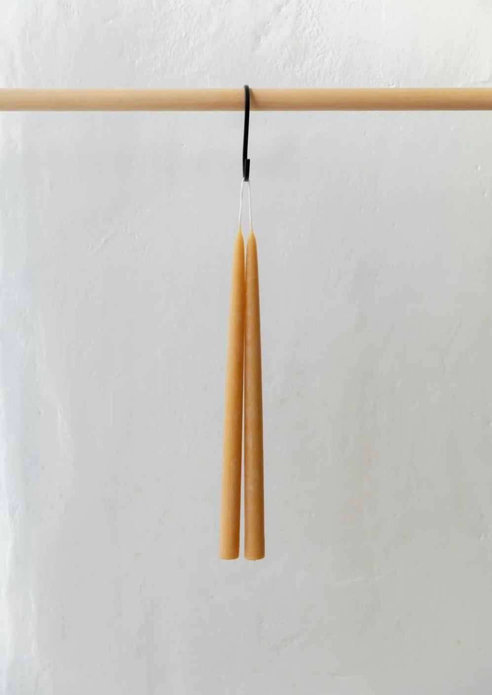 Dinerkaars bijenwas, 30 cm Ø  2.2. Set van twee