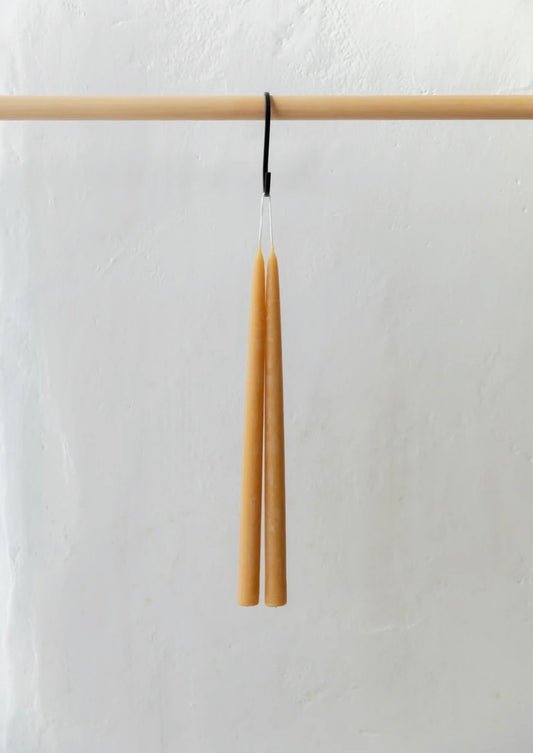 Dinerkaars bijenwas, 30 cm Ø  2.2. Set van twee