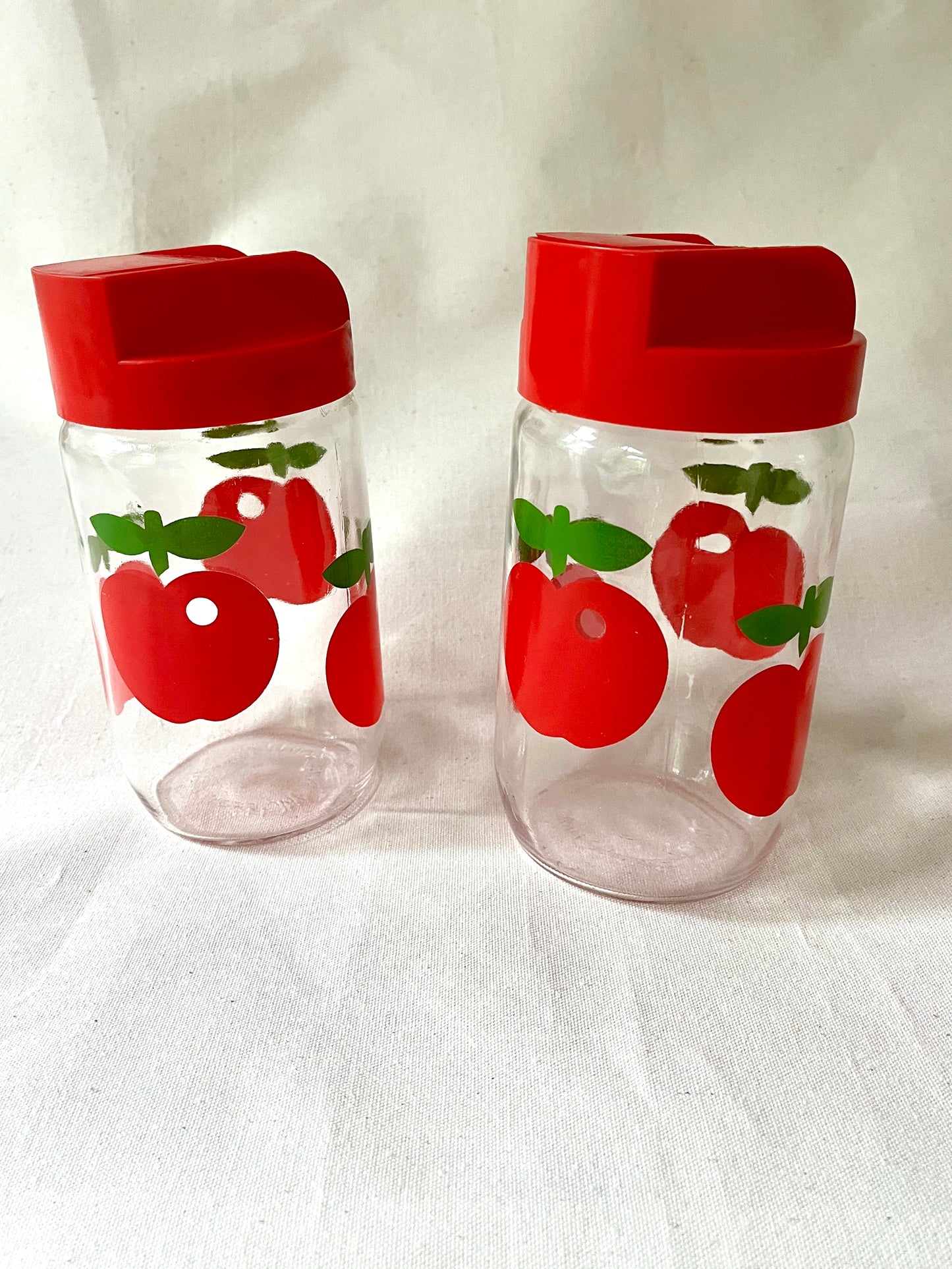 Set vintage Franse voorraad potten