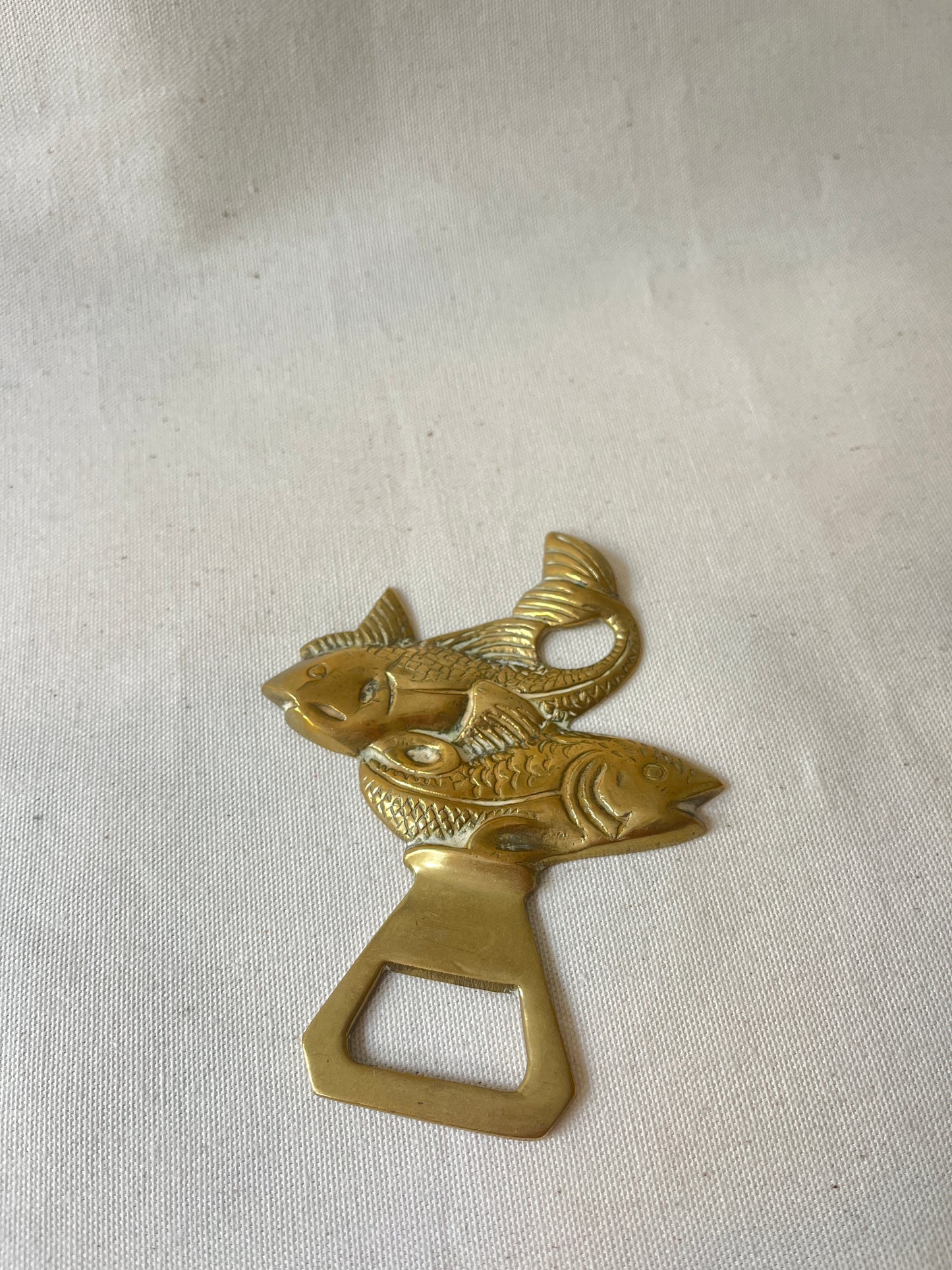 Vintage opener vissen