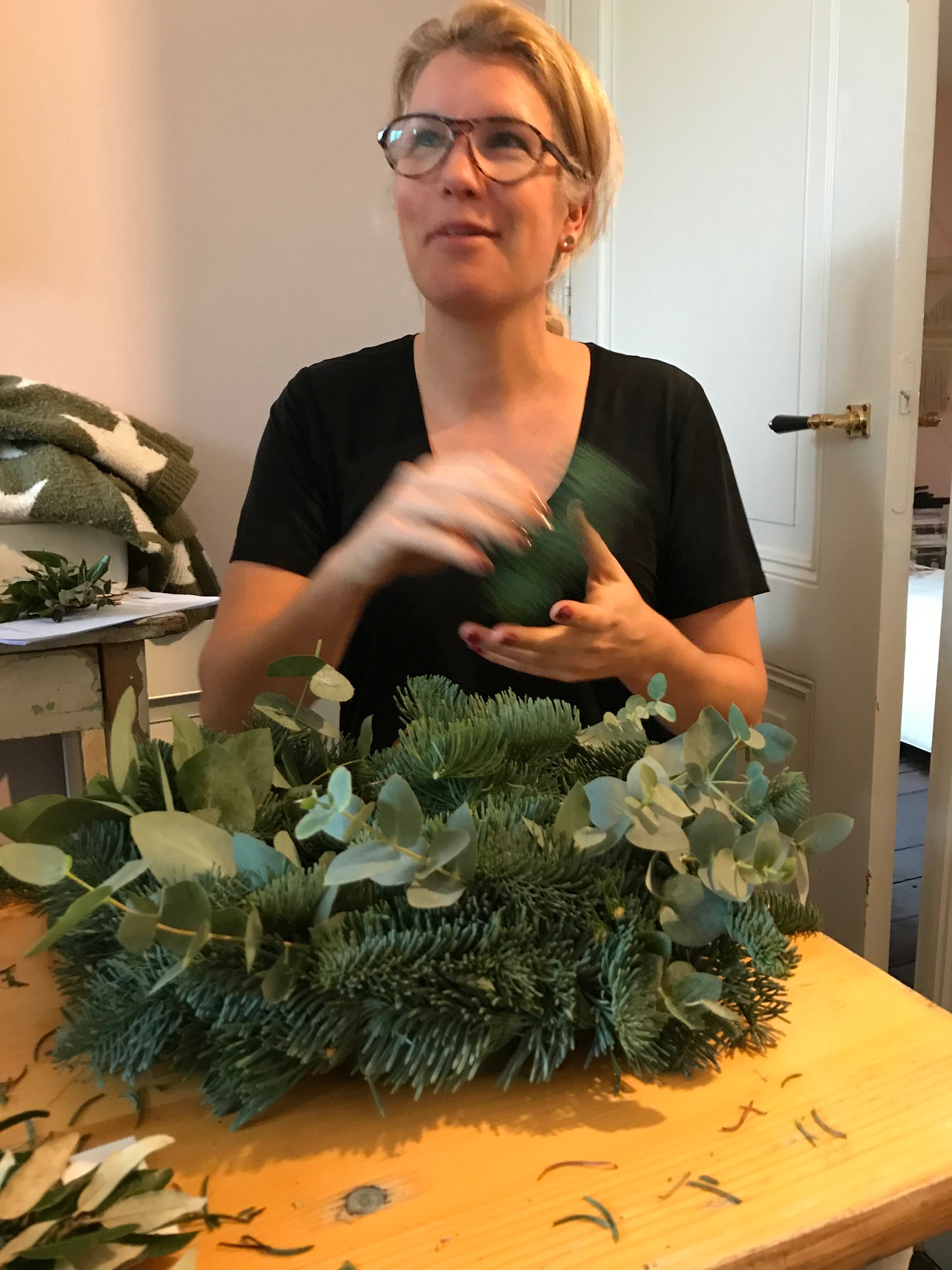 Workshop kerstkrans maken