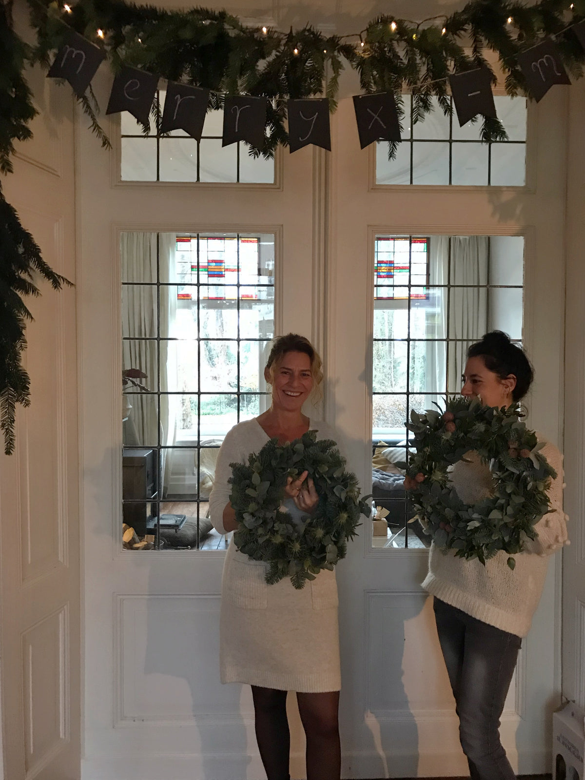 Workshop kerstkrans maken