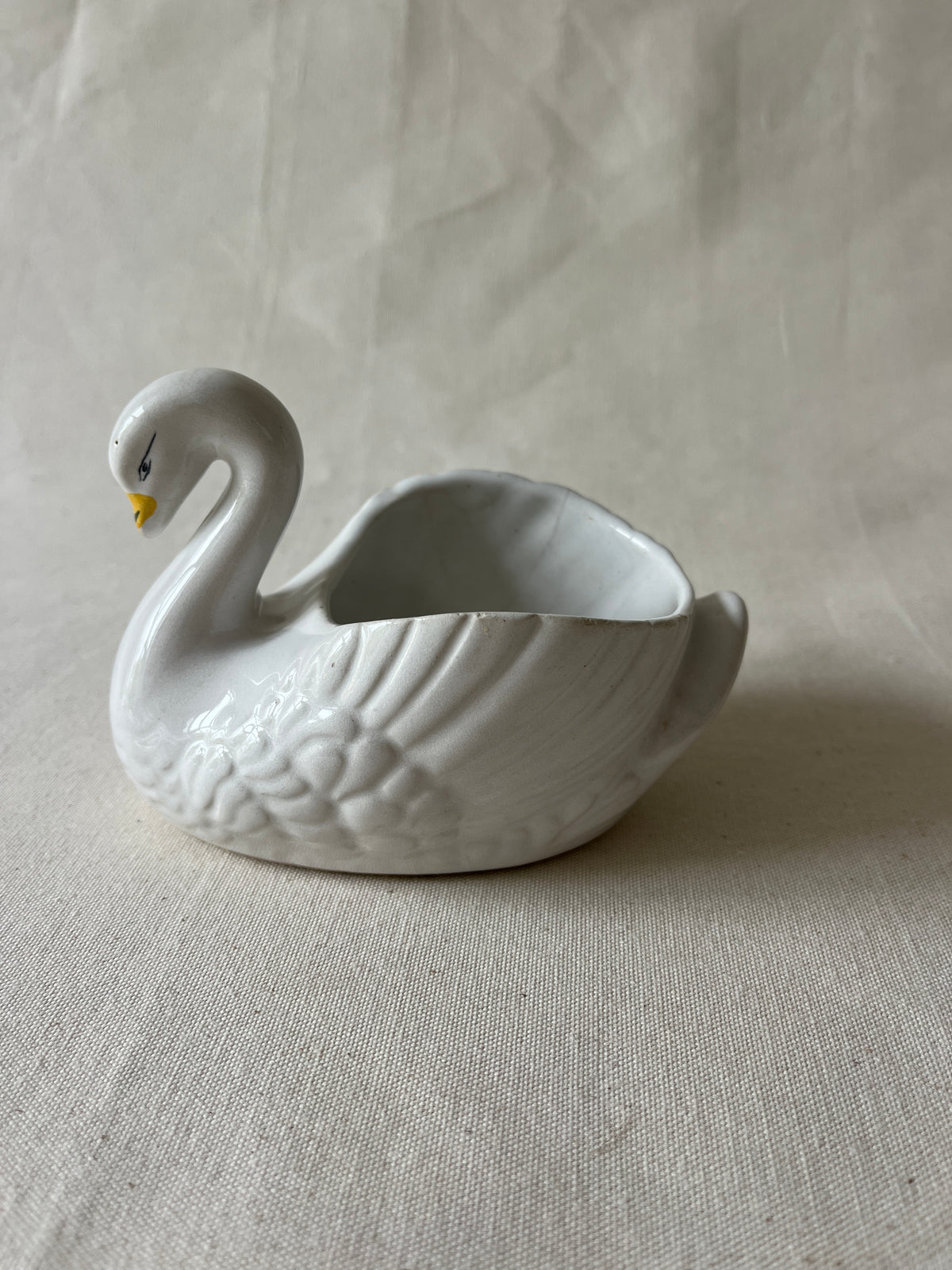 Keramische zwaan medium