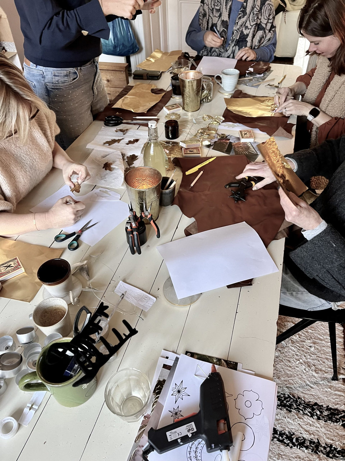 SOLD OUT WORKSHOP - Metal Embossed Decorations