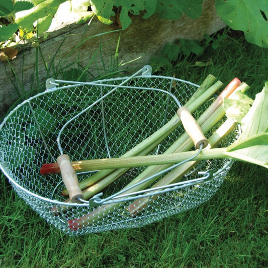 Metalen draadmand voor oogst medium