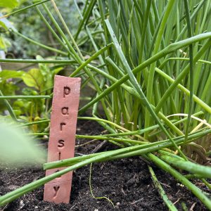 plantenlabel terracotta markers