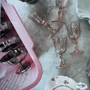 Feestelijk gedekte tafel