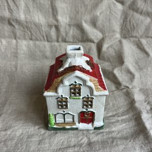 vintage christmas house